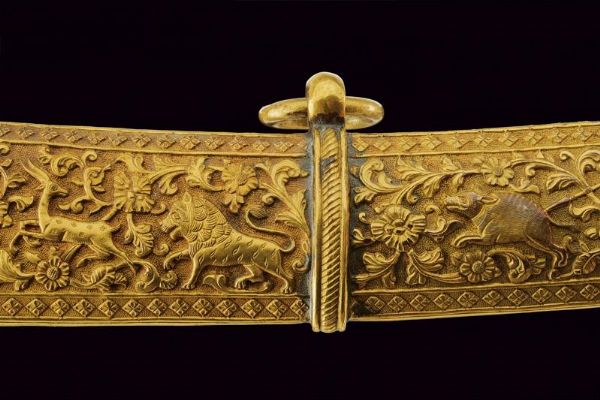 Bellissima sciabola con impugnatura a testa di cavallo  - Asta Rare Armi Antiche e Militaria da tutto il mondo - Associazione Nazionale - Case d'Asta italiane