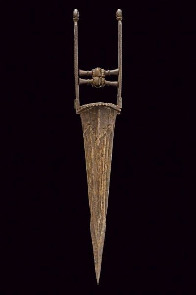 Rarissimo katar con lama apribile  - Asta Rare Armi Antiche e Militaria da tutto il mondo - Associazione Nazionale - Case d'Asta italiane