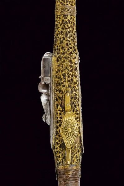 Bellissima pistola a pietra focaia  - Asta Rare Armi Antiche e Militaria da tutto il mondo - Associazione Nazionale - Case d'Asta italiane