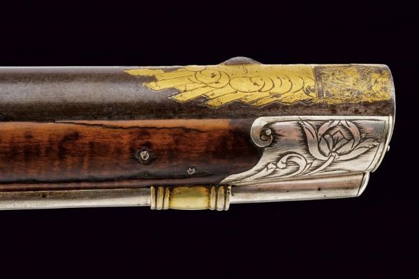 Bellissimo paio di pistole a pietra focaia per il mercato orientale  - Asta Rare Armi Antiche e Militaria da tutto il mondo - Associazione Nazionale - Case d'Asta italiane