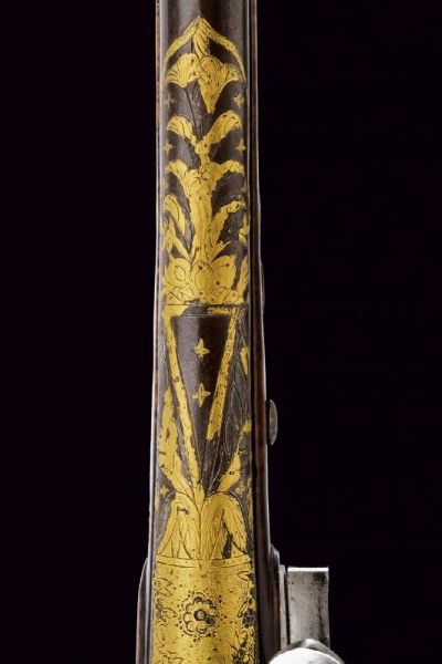 Bellissimo paio di pistole a pietra focaia per il mercato orientale  - Asta Rare Armi Antiche e Militaria da tutto il mondo - Associazione Nazionale - Case d'Asta italiane