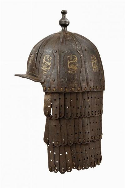 Elmo da guerriero  - Asta Rare Armi Antiche e Militaria da tutto il mondo - Associazione Nazionale - Case d'Asta italiane
