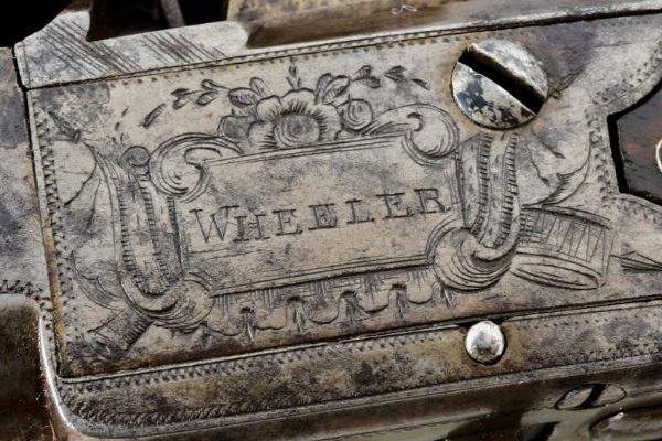 Raro paio di pistole a semi-retrocarica di Wheeler, con baionetta a scatto  - Asta Rare Armi Antiche e Militaria da tutto il mondo - Associazione Nazionale - Case d'Asta italiane
