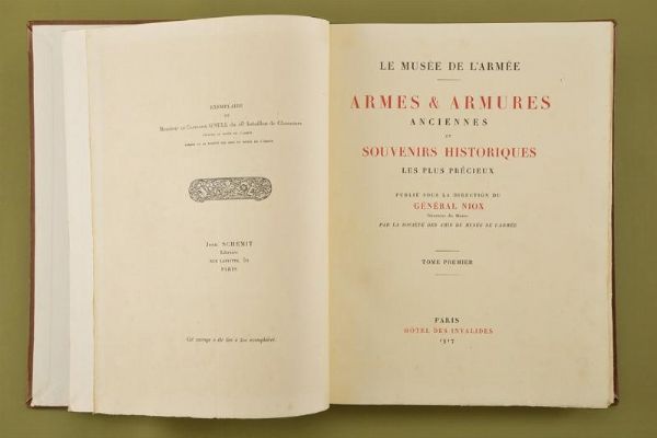 Le Mus�e de l'Arm�e  - Asta Rare Armi Antiche e Militaria da tutto il mondo - Associazione Nazionale - Case d'Asta italiane