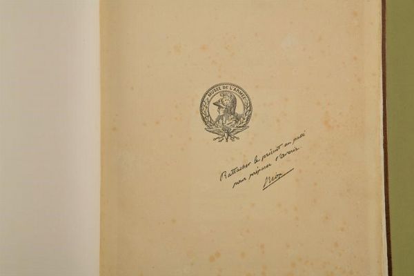 Le Mus�e de l'Arm�e  - Asta Rare Armi Antiche e Militaria da tutto il mondo - Associazione Nazionale - Case d'Asta italiane