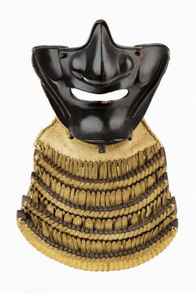 Ryubu Menpo  - Asta Rare Armi Antiche e Militaria da tutto il mondo - Associazione Nazionale - Case d'Asta italiane