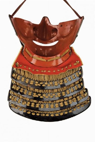 Ryubu Menpo  - Asta Rare Armi Antiche e Militaria da tutto il mondo - Associazione Nazionale - Case d'Asta italiane