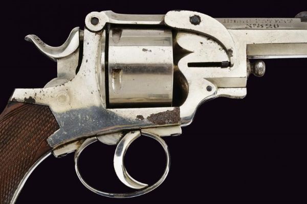 Raro revolver Hill's patent a percussione centrale  - Asta Rare Armi Antiche e Militaria da tutto il mondo - Associazione Nazionale - Case d'Asta italiane