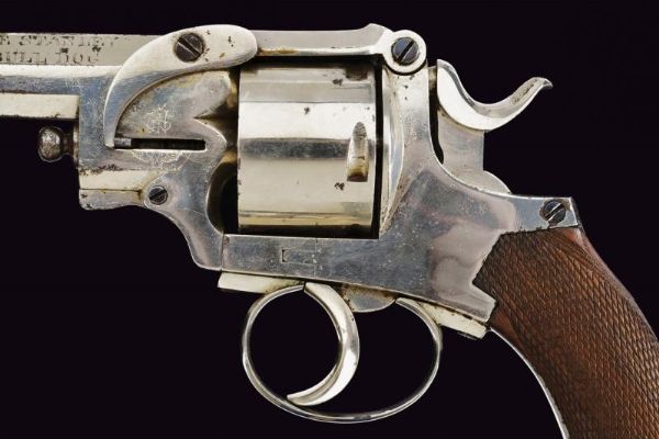 Raro revolver Hill's patent a percussione centrale  - Asta Rare Armi Antiche e Militaria da tutto il mondo - Associazione Nazionale - Case d'Asta italiane