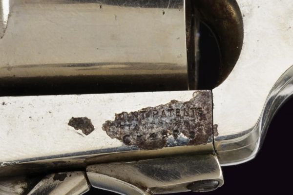 Raro revolver Hill's patent a percussione centrale  - Asta Rare Armi Antiche e Militaria da tutto il mondo - Associazione Nazionale - Case d'Asta italiane