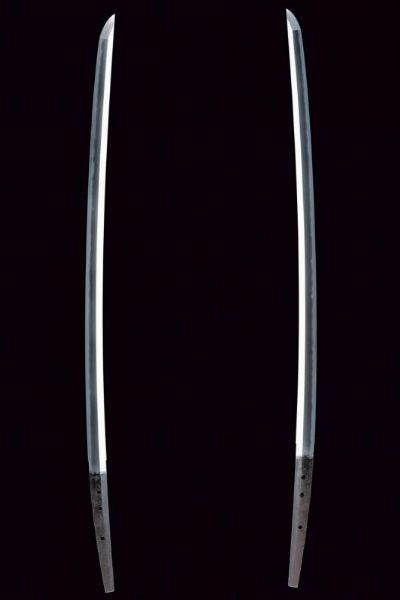 Prestigiosa katana in shirasaya, mei: Rakuyo ju Shinano no Kami Kunihiro  - Asta Rare Armi Antiche e Militaria da tutto il mondo - Associazione Nazionale - Case d'Asta italiane