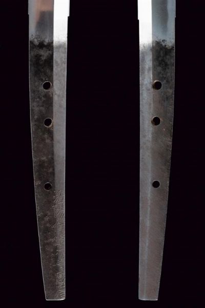 Prestigiosa katana in shirasaya, mei: Rakuyo ju Shinano no Kami Kunihiro  - Asta Rare Armi Antiche e Militaria da tutto il mondo - Associazione Nazionale - Case d'Asta italiane