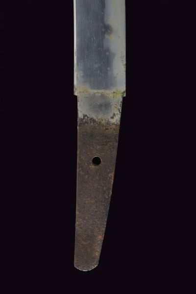 Wakizashi firmato Musashi no Kami Moromichi  - Asta Rare Armi Antiche e Militaria da tutto il mondo - Associazione Nazionale - Case d'Asta italiane