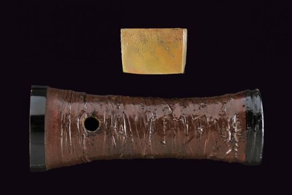 Tanto in koshirae aikuchi Tsugaru-nuri  - Asta Rare Armi Antiche e Militaria da tutto il mondo - Associazione Nazionale - Case d'Asta italiane