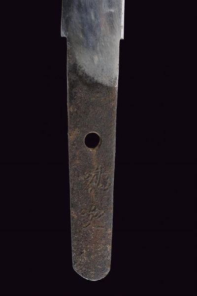 Tanto in koshirae da wakizashi, mei: Sukesada  - Asta Rare Armi Antiche e Militaria da tutto il mondo - Associazione Nazionale - Case d'Asta italiane