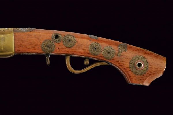 Bellissimo teppo firmato Goshu Kuni Tomo Okisuke Katsumasa  - Asta Rare Armi Antiche e Militaria da tutto il mondo - Associazione Nazionale - Case d'Asta italiane