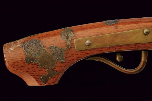 Bellissimo teppo firmato Goshu Kuni Tomo Okisuke Katsumasa  - Asta Rare Armi Antiche e Militaria da tutto il mondo - Associazione Nazionale - Case d'Asta italiane