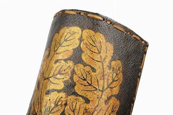 Scarsella da Takajo (maestro falconiere) con Daki-Kajinoha-mon  - Asta Rare Armi Antiche e Militaria da tutto il mondo - Associazione Nazionale - Case d'Asta italiane