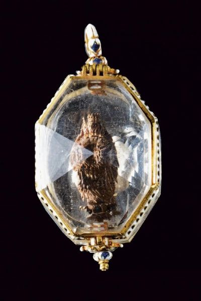 Bellissimo ciondolo votivo  - Asta Rare Armi Antiche e Militaria da tutto il mondo - Associazione Nazionale - Case d'Asta italiane