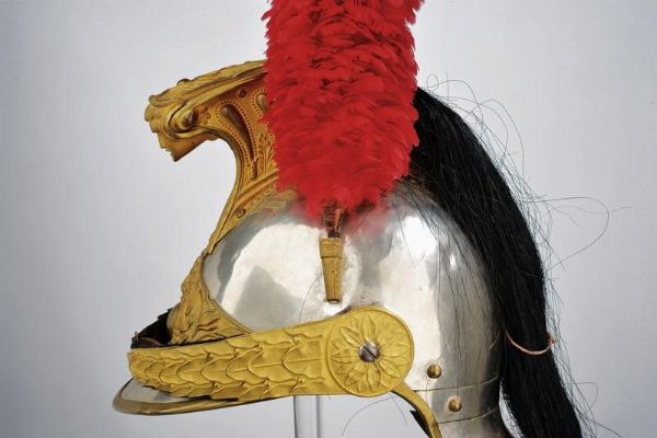 Elmo e busto da ufficiale, secondo Impero  - Asta Rare Armi Antiche e Militaria da tutto il mondo - Associazione Nazionale - Case d'Asta italiane