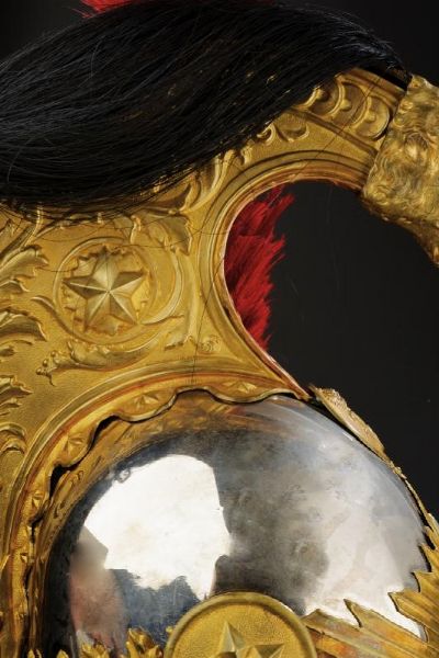 Busto ed elmo per Corazzieri, epoca Umberto I  - Asta Rare Armi Antiche e Militaria da tutto il mondo - Associazione Nazionale - Case d'Asta italiane