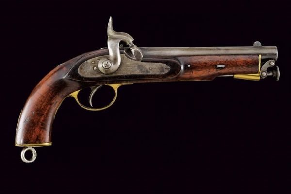 Pistola a luminello dell'East India Government  - Asta Rare Armi Antiche e Militaria da tutto il mondo - Associazione Nazionale - Case d'Asta italiane