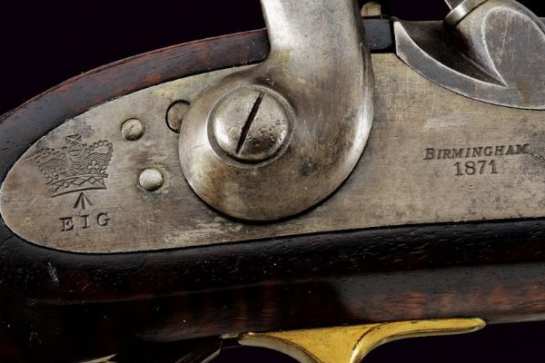 Pistola a luminello dell'East India Government  - Asta Rare Armi Antiche e Militaria da tutto il mondo - Associazione Nazionale - Case d'Asta italiane