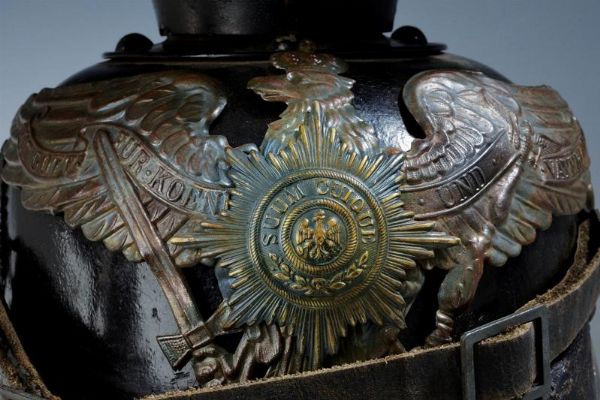 Rara czapka tipo Ersatz da truppa dei reggimenti della guardia  - Asta Rare Armi Antiche e Militaria da tutto il mondo - Associazione Nazionale - Case d'Asta italiane