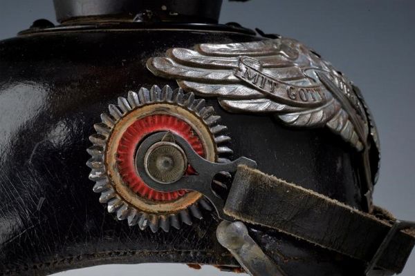 Rara czapka tipo Ersatz da truppa dei reggimenti della guardia  - Asta Rare Armi Antiche e Militaria da tutto il mondo - Associazione Nazionale - Case d'Asta italiane