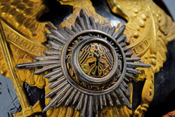 Czapka da ufficiale del 2. Garde-Ulanen Rgt.  - Asta Rare Armi Antiche e Militaria da tutto il mondo - Associazione Nazionale - Case d'Asta italiane