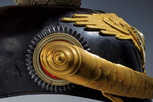 Czapka da ufficiale del 2. Garde-Ulanen Rgt.  - Asta Rare Armi Antiche e Militaria da tutto il mondo - Associazione Nazionale - Case d'Asta italiane
