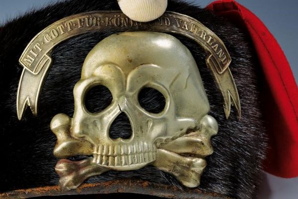 Colbacco da truppa del Leib-Husaren Rgt. 1  - Asta Rare Armi Antiche e Militaria da tutto il mondo - Associazione Nazionale - Case d'Asta italiane