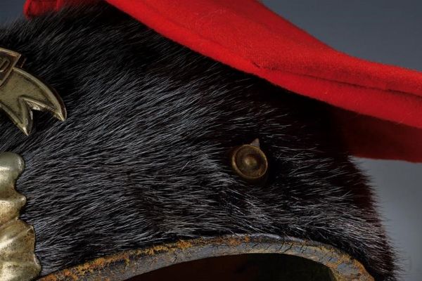 Colbacco da truppa del Leib-Husaren Rgt. 1  - Asta Rare Armi Antiche e Militaria da tutto il mondo - Associazione Nazionale - Case d'Asta italiane