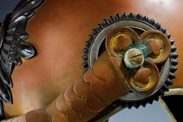 Elmo da ufficiale del reggimento Garde du Corps  - Asta Rare Armi Antiche e Militaria da tutto il mondo - Associazione Nazionale - Case d'Asta italiane