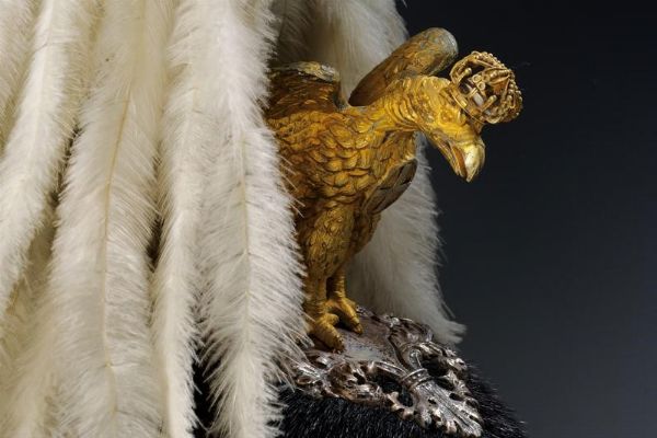 Elmo da generale, epoca Vittorio Emanuele III  - Asta Rare Armi Antiche e Militaria da tutto il mondo - Associazione Nazionale - Case d'Asta italiane