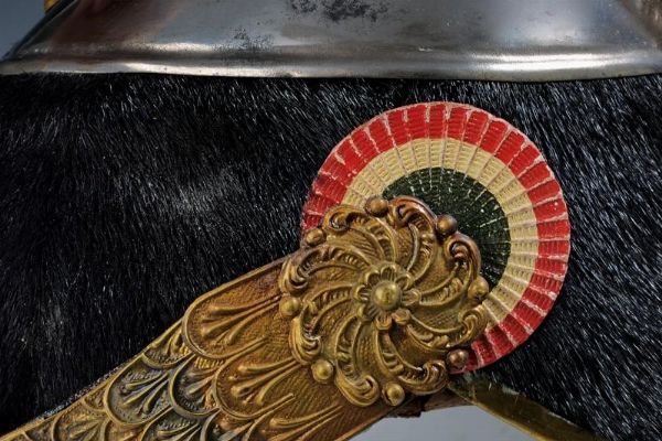Elmo da truppa di Cavalleria  - Asta Rare Armi Antiche e Militaria da tutto il mondo - Associazione Nazionale - Case d'Asta italiane