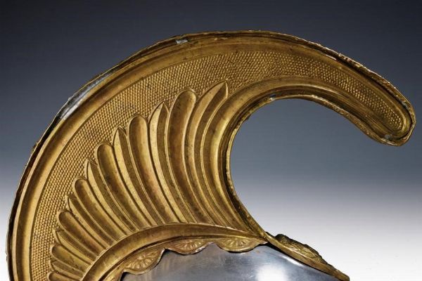 Elmo da truppa di Cavalleria  - Asta Rare Armi Antiche e Militaria da tutto il mondo - Associazione Nazionale - Case d'Asta italiane