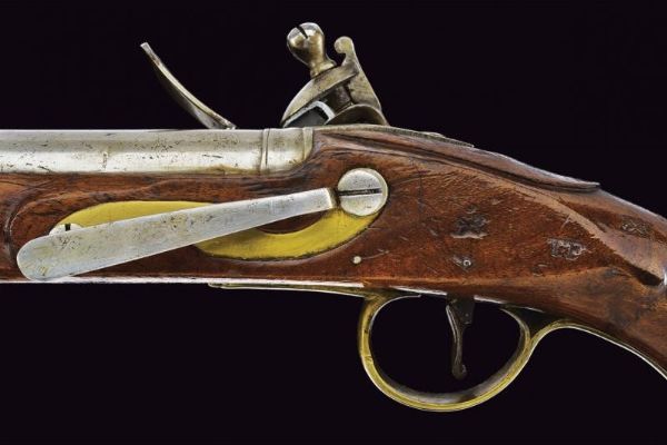 Pistola a pietra focaia Sea service  - Asta Rare Armi Antiche e Militaria da tutto il mondo - Associazione Nazionale - Case d'Asta italiane