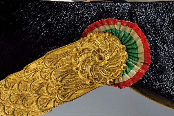 Elmo per ufficiale del Genova Cavalleria  - Asta Rare Armi Antiche e Militaria da tutto il mondo - Associazione Nazionale - Case d'Asta italiane