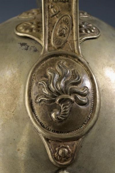 Raro elmo da comandante del genio di cavalleria  - Asta Rare Armi Antiche e Militaria da tutto il mondo - Associazione Nazionale - Case d'Asta italiane