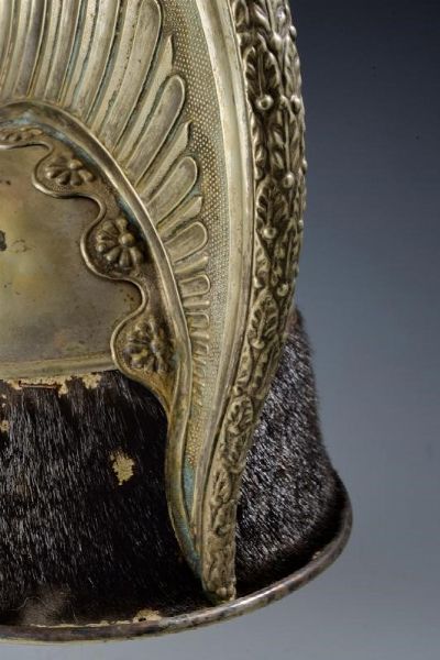 Raro elmo da comandante del genio di cavalleria  - Asta Rare Armi Antiche e Militaria da tutto il mondo - Associazione Nazionale - Case d'Asta italiane