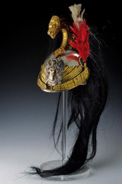 Elmo da truppa dei corazzieri  - Asta Rare Armi Antiche e Militaria da tutto il mondo - Associazione Nazionale - Case d'Asta italiane