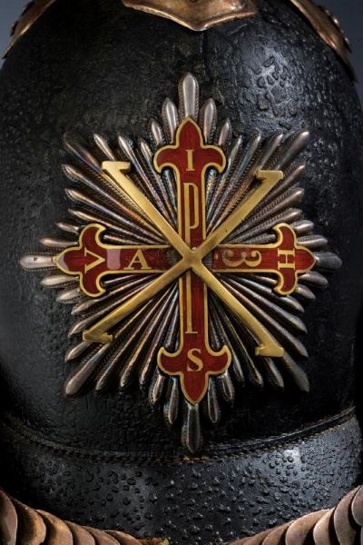 Rarissimo elmo da alabardiere  - Asta Rare Armi Antiche e Militaria da tutto il mondo - Associazione Nazionale - Case d'Asta italiane