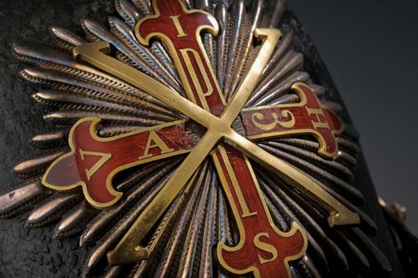 Rarissimo elmo da alabardiere  - Asta Rare Armi Antiche e Militaria da tutto il mondo - Associazione Nazionale - Case d'Asta italiane