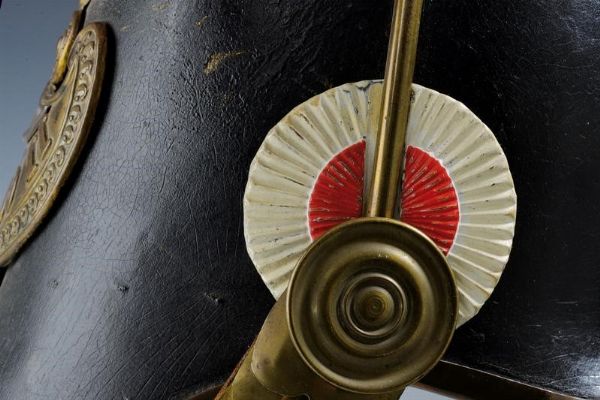 Elmo da truppa della Guardia Civica  - Asta Rare Armi Antiche e Militaria da tutto il mondo - Associazione Nazionale - Case d'Asta italiane