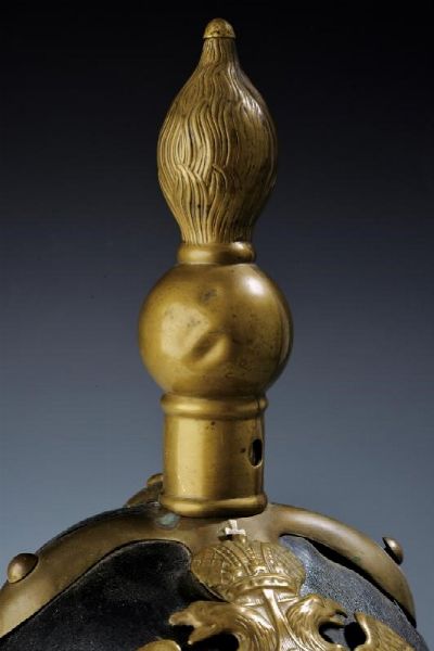 Raro elmo da truppa mod. 1844 del 15� Reggimento di Fanteria  - Asta Rare Armi Antiche e Militaria da tutto il mondo - Associazione Nazionale - Case d'Asta italiane