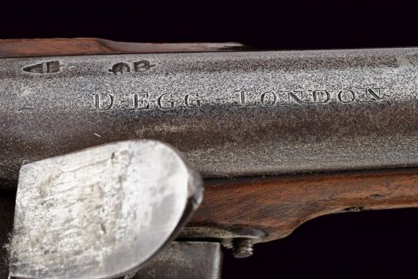 Pistola a pietra focaia da cavalleria di Egg  - Asta Rare Armi Antiche e Militaria da tutto il mondo - Associazione Nazionale - Case d'Asta italiane