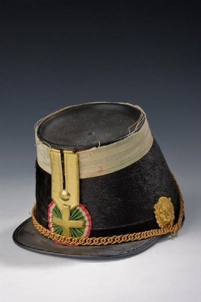 Kepi da sottufficiale della Guardia Nazionale  - Asta Rare Armi Antiche e Militaria da tutto il mondo - Associazione Nazionale - Case d'Asta italiane