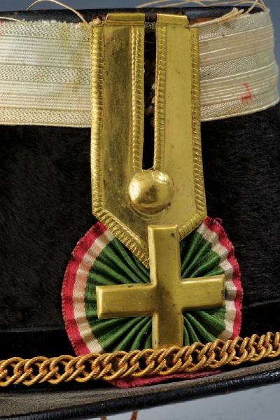 Kepi da sottufficiale della Guardia Nazionale  - Asta Rare Armi Antiche e Militaria da tutto il mondo - Associazione Nazionale - Case d'Asta italiane
