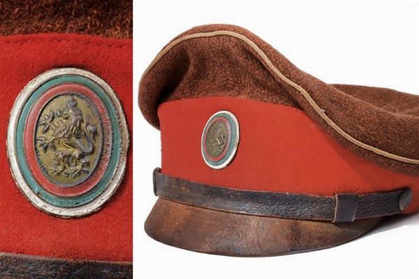 Berretto da ufficiale di fanteria  - Asta Rare Armi Antiche e Militaria da tutto il mondo - Associazione Nazionale - Case d'Asta italiane